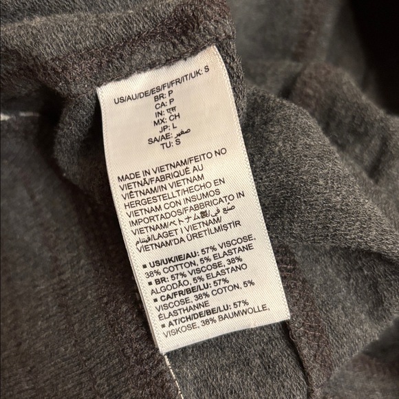 Amazon Essentials Charcoal Dark Gray Heathered Pull-On Jogger Sweatpants Small - Picture 9 of 14